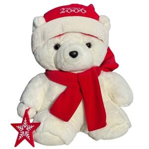 Macy's Santa Bear 2006 Christmas Holiday Star Ornament Dayton Hudson's